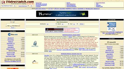 Support Vitruvian on DistroWatch